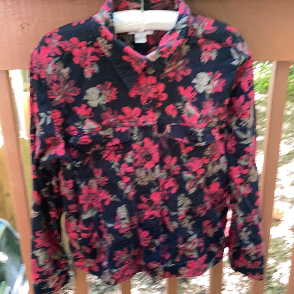 Christopher & Banks cotton jacket